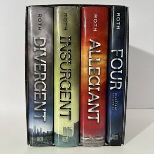 DIVERGENT Collection Boxed Book Set 1st Edition 4 Hardbacks with Slipcase | Vero